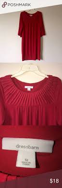 Red Dress Barn Dress With Images Dress Barn Dresses Clothes Design Red Dress