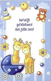 Leuke Wenskaartjes Voor Een Geboorte Van Ee Zoon