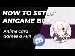 If you don't understand how i did it, (i don't blame you my laptop garbage) what i did was that first i would find a gif i like, save it as a gif, not jpeg. How To Setup Anigame Bot Discord Very Easily On Your Smartphone Android Ios Anime Card Games Fun Youtube