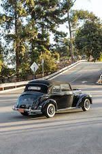 1952 Mercedes Benz 220 Cabriolet Bchassis No 187013 0593 52engine No 180921 5505186 See Text Mercedes Benz 220 Mercedes Cabriolets