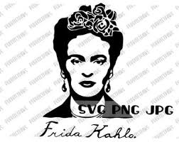 Frida Kahlo SVG, Digital Image Svg Png Jpg