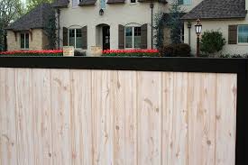 Maybe you would like to learn more about one of these? Build A Wood Fence With Metal Posts That S Actually Beautiful