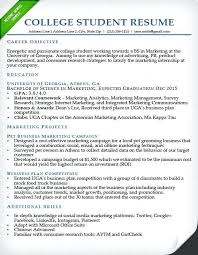The template uses headings and font spacing to space out your information, without any graphics, tables or columns to confuse ats software. Internship Resume Examples For College Objective Undergraduate Hudsonradc