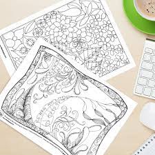 Get free printable coloring pages for kids. Gorgeous Free Coloring Pages For Adults And A Chance To Win Tombow Markers Easy Peasy And Fun