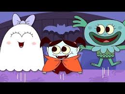 Five Little Monsters Jumping On The Bed Kids Halloween Song Super Simple Songs Yout Kids Halloween Songs Halloween Songs Halloween Songs For Preschoolers