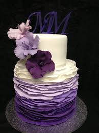 Purple 30th Birthday Cake Ideas For Her Engagement Cake Purple Cake Flowers Party Celebrate Purple Cakes Birthday Engagement Cakes 30th Birthday Cake Topper