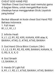 Masih dalam menu security, anda bisa langsung mencari game speed booster dan menyentuhnya. Cheat Game Ps 2 å¸–å­ Facebook