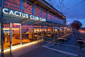 American restaurant, café, sports bar, shopping mall. Cactus Club Opens At English Bay