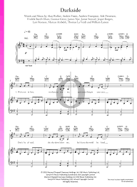 Maybe you would like to learn more about one of these? Darkside Noten Klavier Gesang Gitarre Pdf Download Streamen Oktav