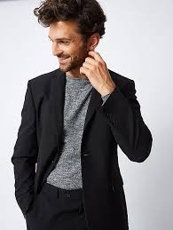 Great prices on george men's clothing & more. Black Regular Fit Suit Jacket Men George At Asda