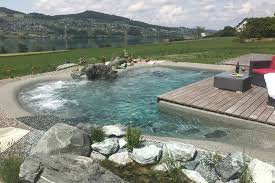 Choosing a natural swimming pool in biodesign means giving you a little corner of paradise, a in fact, the swimming pool integrates perfectly with any type of environment and in winter it is. Bio Design Pool Garten Und Landschaftsbau Schmitt