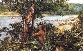 Robert Griffing The Crossing Eastern Woodlands Native Americans American Revolution Pictures Of Soldiers