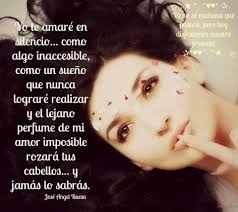 Te Amare En Silencio Amor En Silencio Amar En Silencio Jose Angel Buesa