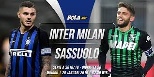 Prediksi Inter Milan Vs Sassuolo 20 Januari 2019 Bola Net
