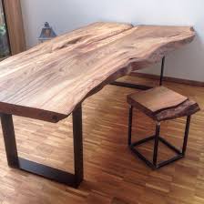 Massivholztisch Baumtisch Massivholzplatte Esstisch Holztisch Aus Ulmenholz Holztisch Massivholztisch Esstisch Holz