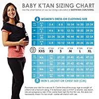 Baby Ktan Breeze Baby Wrap Carrier Infant And Child Sling Simple Wrap Holder For Babywearing No Rings Or Buckles Carry Newborn Up To 35 Lbs