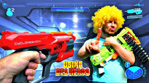 Bataille de nerf nerf war : Video De La Bataille De Nerf Blaster Combat De Deux Clowns Youtube