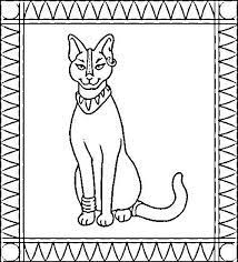 The cat to communicate using various vocalizations (over 16), purring, the positions of the body and. Coloring Pages Egypt Picture 2 Cat Coloring Book Ancient Egypt Art For Kids Egyptian Cat