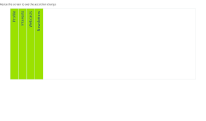 Responsive Css3 The Accordion Changes From Horizontal To Vertical Mode In Lower Resolutions Includes Web Development Design Webpage Design Browser Support
