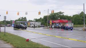 Denise chiffon berry, 44, was driving with her son along rosecrans avenue when they saw one of three people in another car with his feet hanging out the. Woman Killed By Police Officer At Flint Juneteenth Parade After Shooting At Officer First