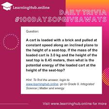 This interesting quiz tests how well you know weird science trivia facts. Learninghub Online 100daysofgiveaways Daily Trivia Question For July 31 Please Answer In The Comments Below You Must Include Your Learninghub Online Username With Your Answer To Win Winner Will Be Selected At
