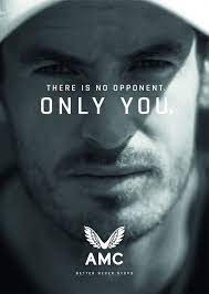 Andy murray at wimbledon, wearing the amc kit he helped create credit: Williams Murray Hamm Create Campaign To Launch Andy Murray Sportswear Partnership Marketing Communication News
