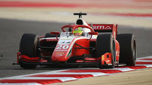 Mick schumacher has won his first race in the fia formula 2 championship, as he held off nobuharu matsushita throughout the entire 28 lap race. Mick Schumacher Signs Off From F2 As Champion