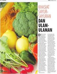 Posted by jebon mhs at tuesday, june 04, 2013. Khasiat Sayur Sayuran Dan Ulam Ulaman Klik