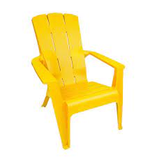 Looking for the best adirondack chairs ? Gracious Living Contour Muskoka Chair In Yellow The Home Depot Canada