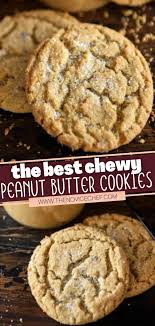 The Best Chewy Peanut Butter Cookies In 2020 Chewy Peanut Butter Cookies Easy Cookie Recipes Favorite Cookie Recipe