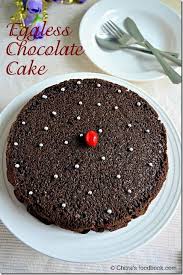 Eggless Chocolate Cake In Pressure Cooker Recipe Chocolate Cake In Cooker Eggless Cake Recipe Eggless Chocolate Cake