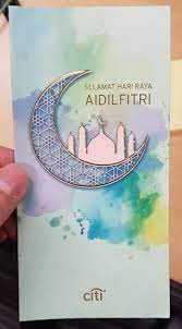 Yalah nak masukkan duit raya kan. Citi Tallypress