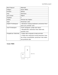 Contoh Soalan Item Timss 13