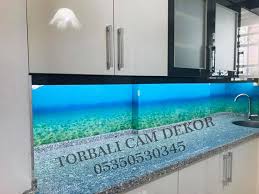 Mutfak Tezgah Arasi Cam Panel In 2020