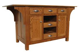 mission large kitchen island amish