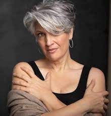15 Ideas Gray Hair Color Short Over 50 Short Hairstyles For Thick Hair Short Hair With Layers Short Hair Styles