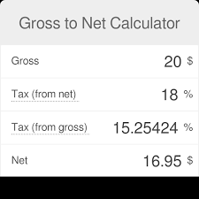 Gross To Net Calculator Omni