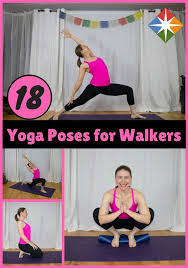 18 Essential Yoga Stretches For Walkers Yoga Poses Yoga Stretches Essential Yoga Poses