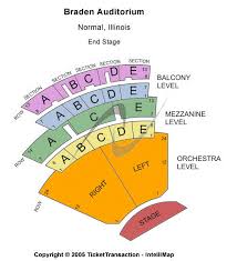 Braden Auditorium Tickets Braden Auditorium Seating Chart