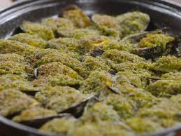 Moules Farcies En Persillade Par Laurent Mariotte Recette En 2020 Moules Farcies Recette Moules Recette De Plat