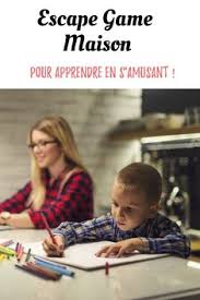 Escape Game A La Maison Pour Apprendre En S Amusant En 2020 Maison Enfant Animation Enfant Apprendre En S Amusant
