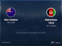 Rashid joins the 400 t20 wickets club. New Zealand Vs Afghanistan Live Score Over Super 12 Match 40 T20 1 5 Updates Cricket News