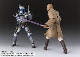 Jango Fett Vs Mace Windu Bandai Sh Figuarts