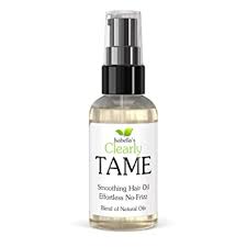 All that vigorous rubbing is unnecessary; Amazon Com Clearly Tame Anti Frizz Smoothing Hair Oil Natural Lightweight Serum For Smooth Frizz Free Hair With Castor And Rosemary Sulfate Free Control Frizz And Add Shine For Curly