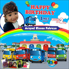 Saat merayakan momen perayaan ultah tahun anak, bersama keluarga. 62 Gambar Tayo Happy Birthday Terlihat Keren Gambar Pixabay