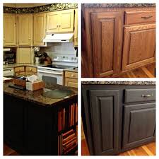 Chalk Painted The Kitchen Island Made My Own Chalk Paint Using Formula 3 Pa Repainting Kitchen Cabinets Chalk Paint Kitchen Cabinets Cost Of Kitchen Cabinets
