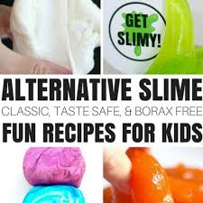How to make slime with borax and glue feltmagnet. Alternative Slime Recipes Borax Laundry Detergent And Fiber
