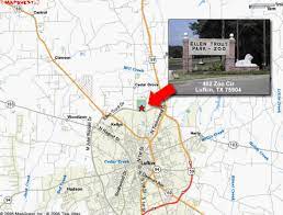 Ellen Trout Zoo Map Sr - Location, Directions & Map - Practical Oncology Seminar - 17 Ceus -  June 22 & 23, 2017 - Lufkin, Tx