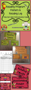 Reading Counts Or Accelerated Reader Bulletin Board Posters Keep Track Of Classroom Points And Books Read Reading Counts Reading Program Accelerated Reader