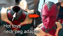 16 scale Hot Toys head to Soldier Story neck peg 3D Models